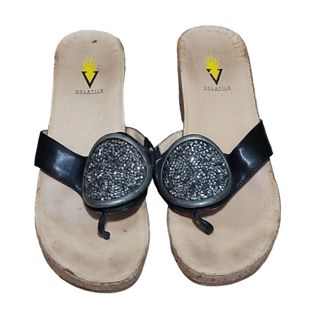 Volatile wedge sandal